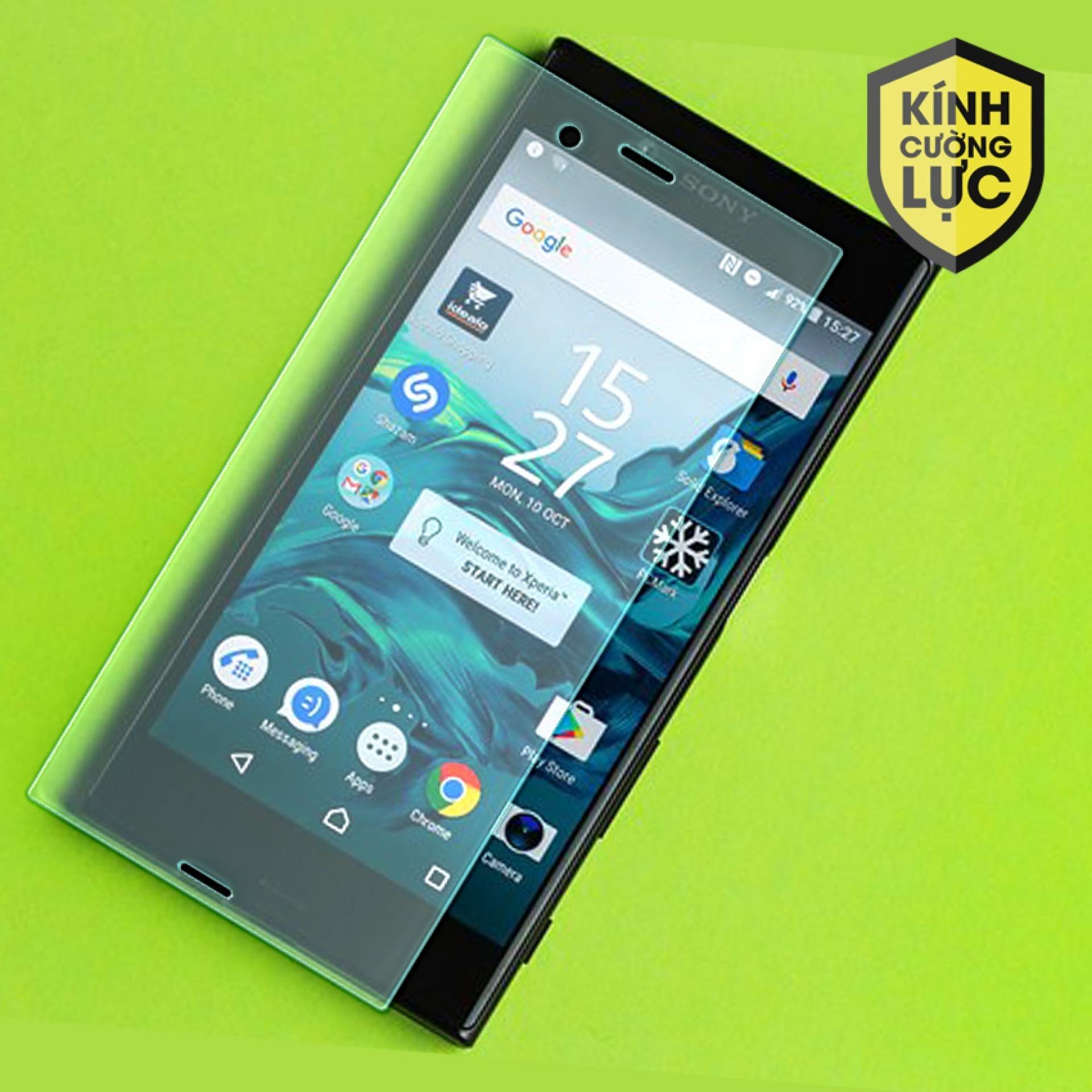 Kính cường lực sony xperia xz1 phụ kiện đầy đủ