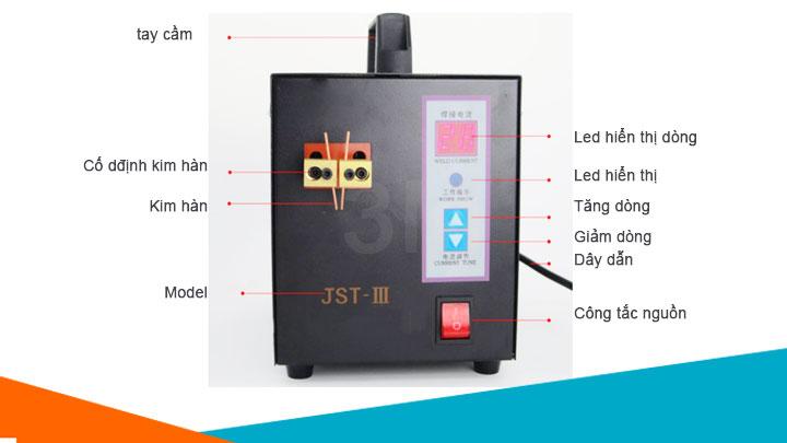 [Tp.HCM] Máy Hàn Cell Pin 18650 JST III