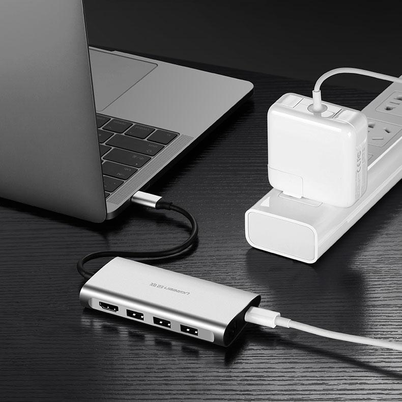 Cáp USB Type C to HDMI Ugreen  Adapter USB C