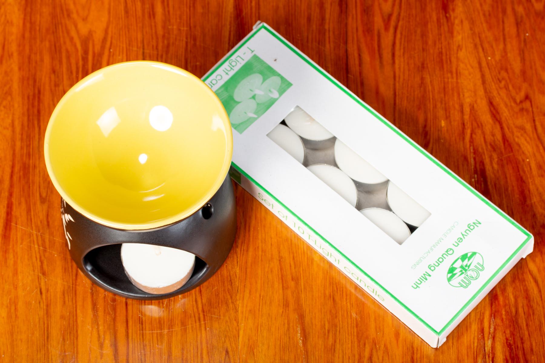 Đèn xông tinh dầu nến