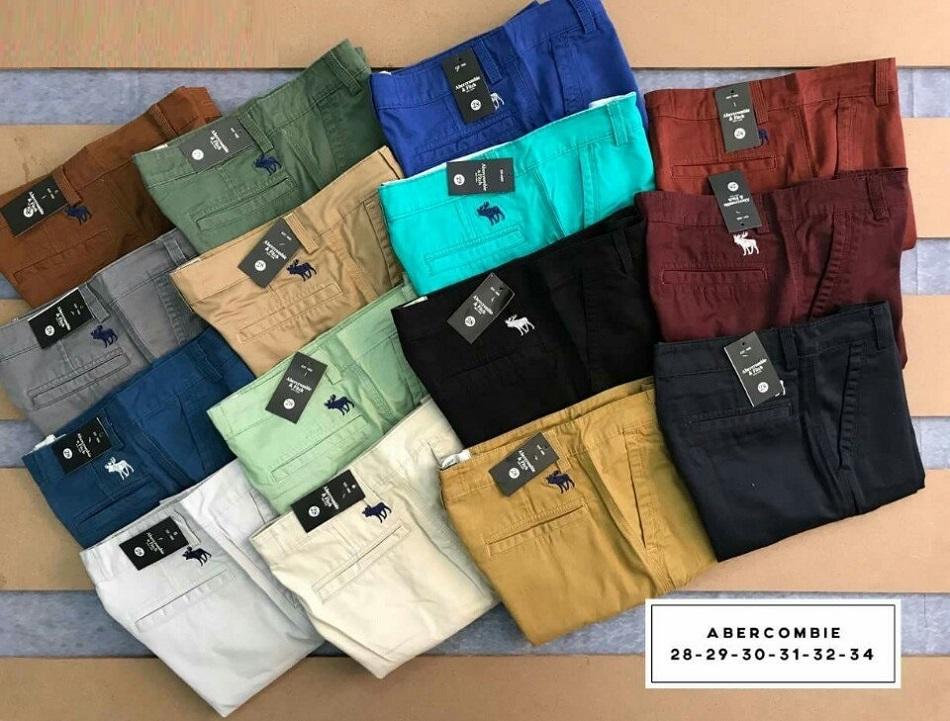 QUẦN SHORT NAM KAKI ABER CAO CẤP (nhiều màu)