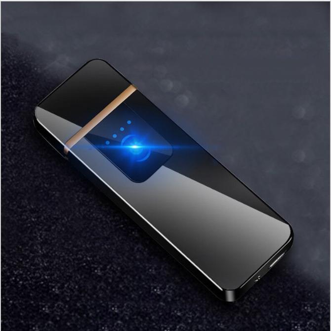 Smart Store Bật lửa hộp quẹt cảm ứng Touch Screen LED nạp sạc USB