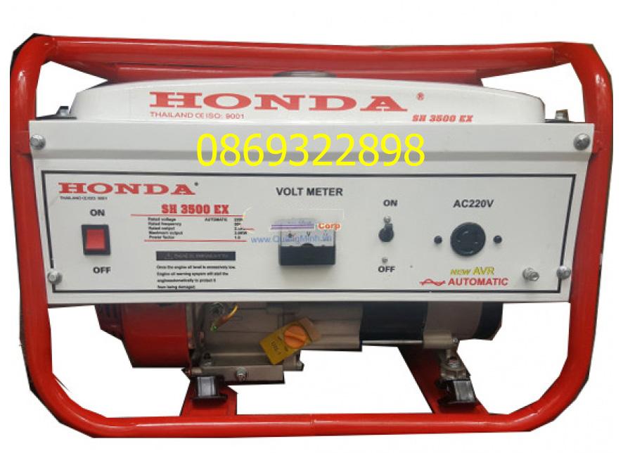 máy phát điện honda SH3500 AVR 3kw chạy xăng giật tay