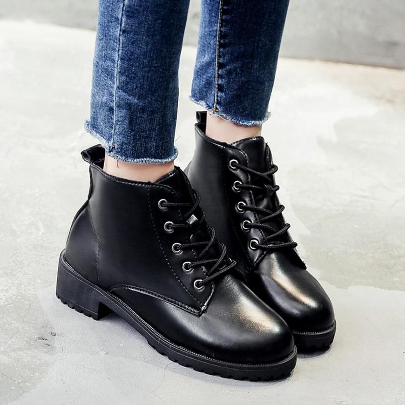 Boot nữ cao cổ đế 5cm SSV1709-GCG05