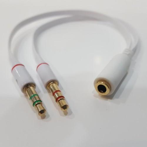 Cáp gộp Mic và Tai nghe cho máy tính
