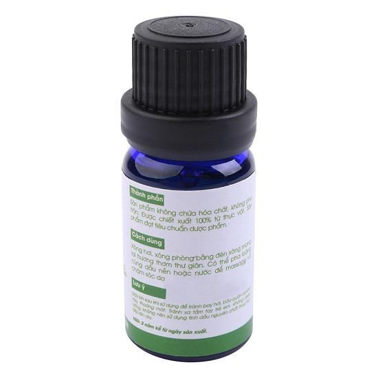 [HCM]Combo Tinh Dầu Sả Chanh Lorganic + Bạc Hà Lorganic (10ml / Chai)