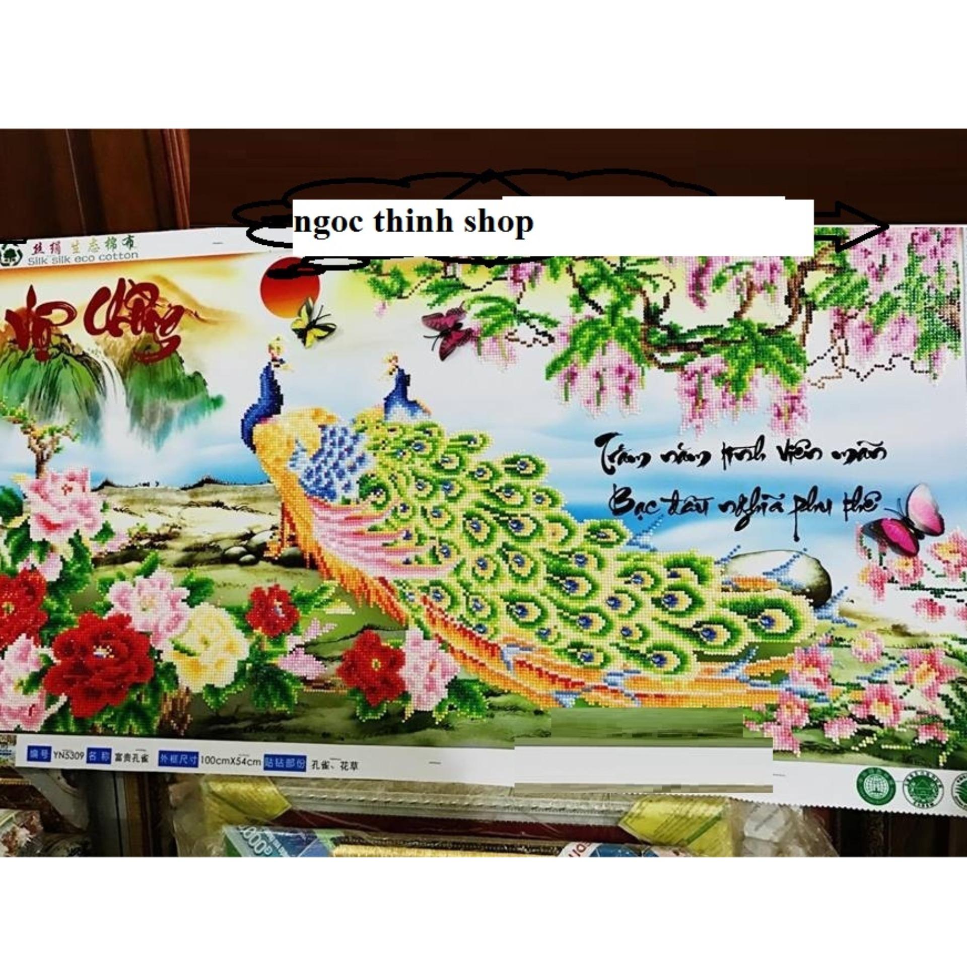 Tranh thêu chữ thập Vợ chồng X8121