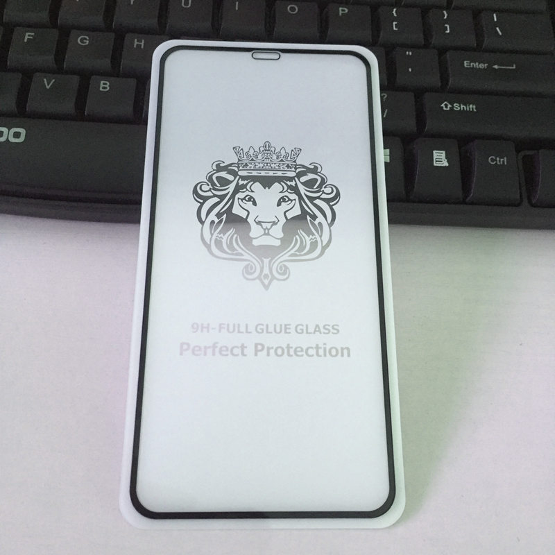 Miếng Dán Kính Cường Lực 5D Full Màn Cho iPhone Xs Max (6.5 inch) - Đen