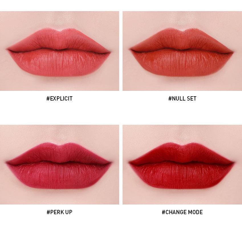 [HOT NEW 2018] Son Kem Lì 3CE Soft Lip Lacquer #Change Mode - Tone Đỏ Lạnh