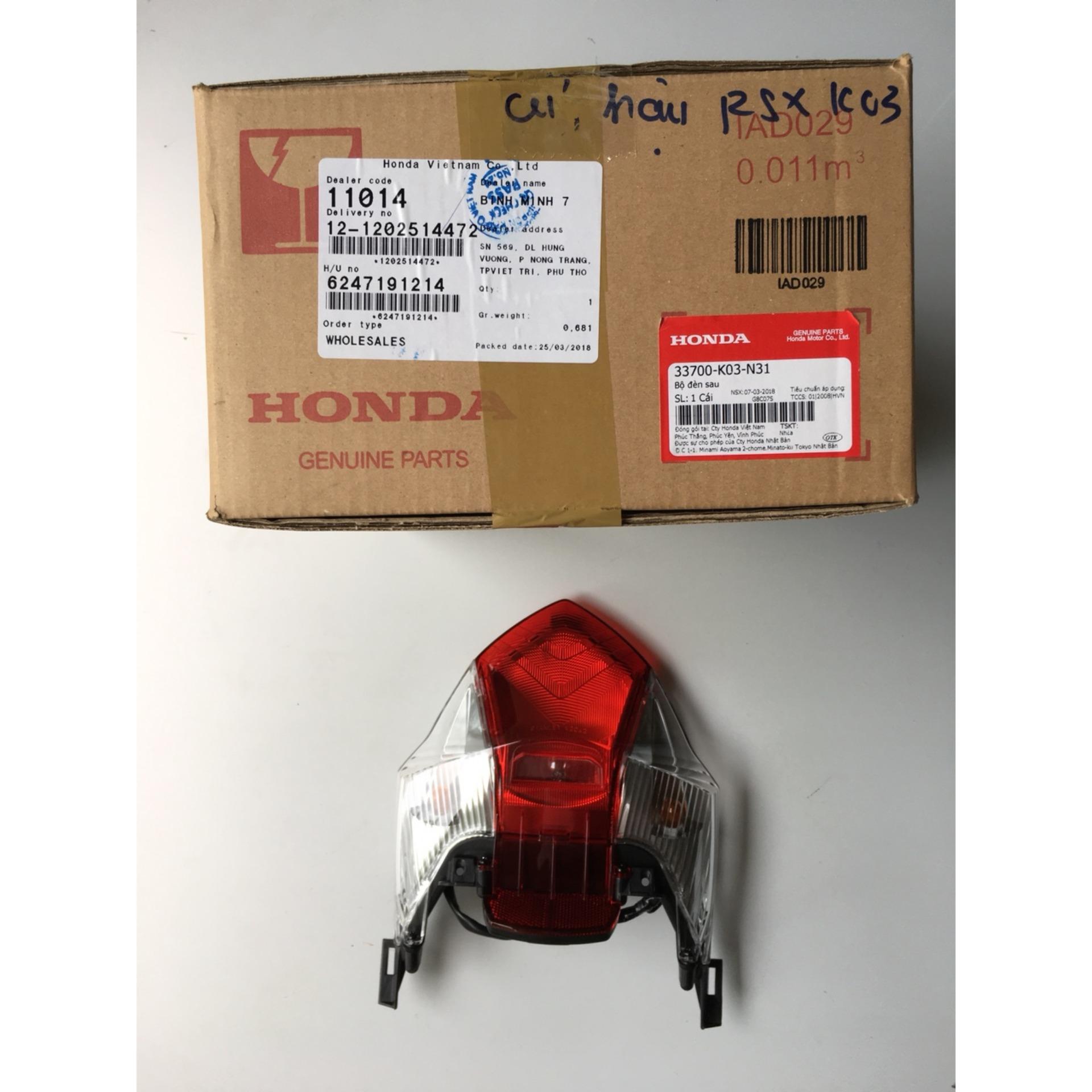Đèn hậu RSX 2014 đến 2018 33700K03N31