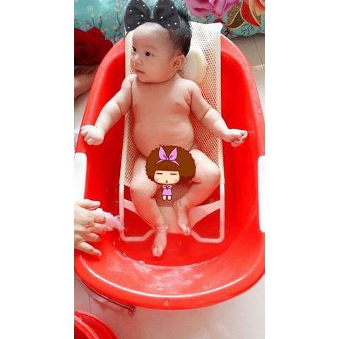 Lưới tắm cho bé tiện lợi