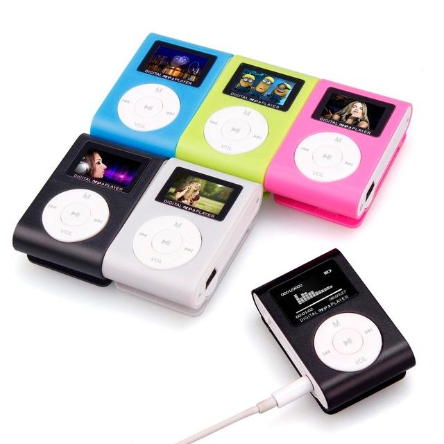 Bộ Máy nghe nhạc MP3 (Đen) và tai nghe (Trắng)