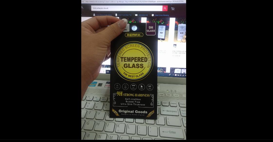 kính cường  lực Remax siêu mỏng cho iPhone 6Plus