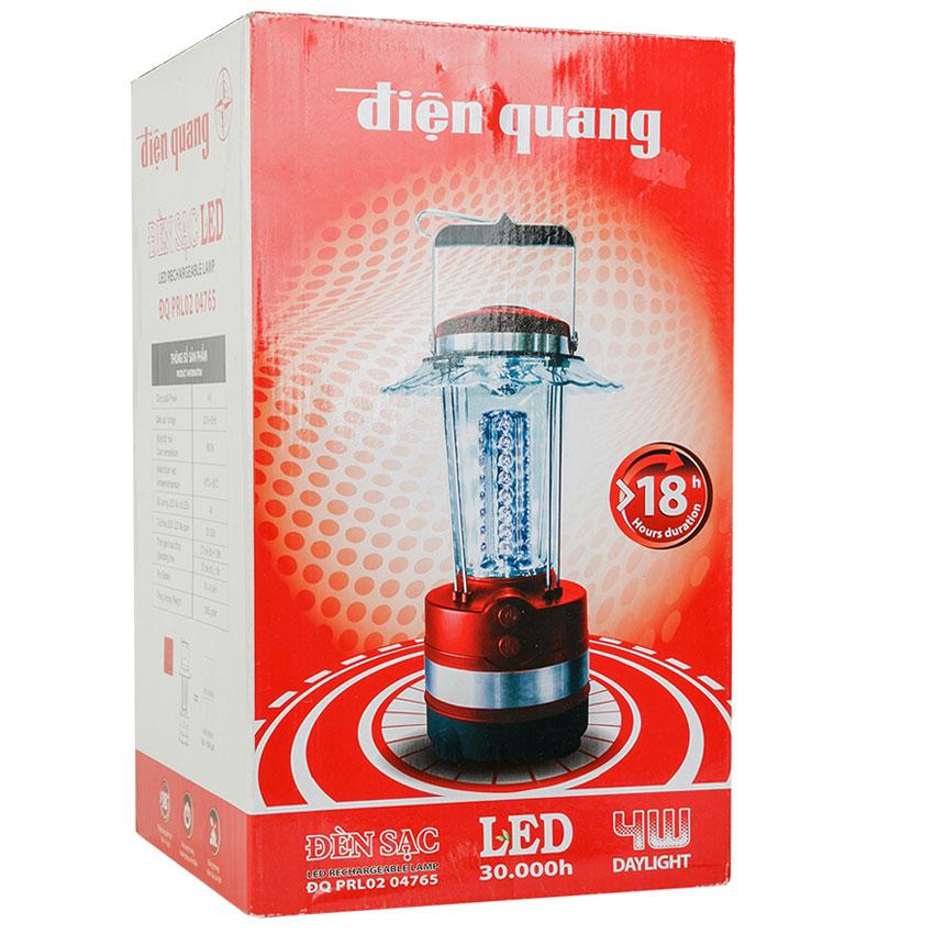 Đèn Sạc Led Điện Quang ĐQ PRL02 04765 (4w Daylight Cầm Tay )