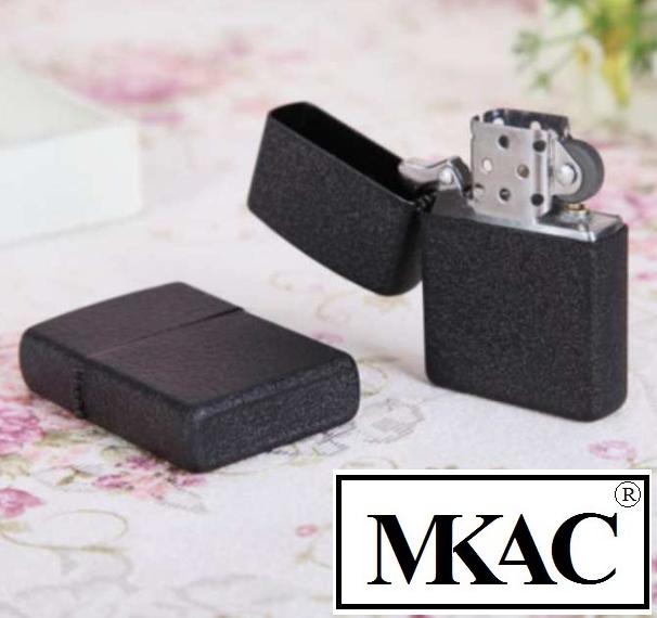 BẬT LỬA ZIPPO BẠC SÀNH ĐIỆU - MKAC