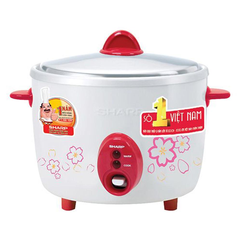 Nồi cơm điện nắp rời Sharp KSH-N218V (Đỏ)