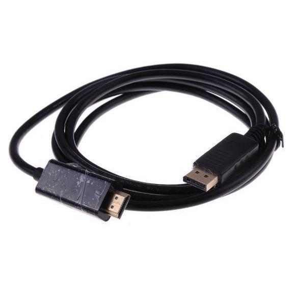 Cáp Displayport to HDMI 1m8, dp to hdmi 1m8