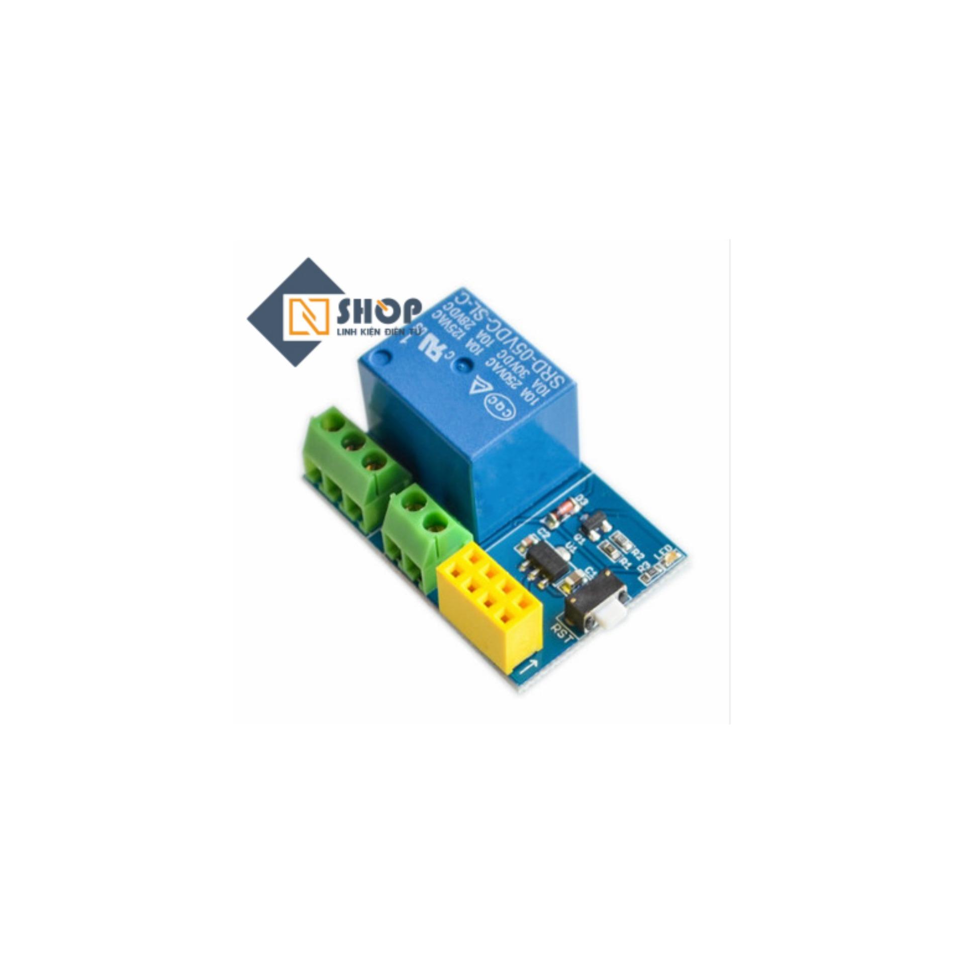 ESP8266 ESP-01S Relay Module ( Chưa bao gồm ESP8266 )
