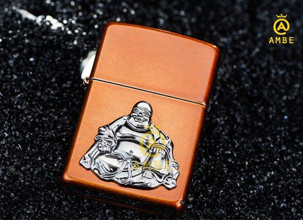 Bật lửa Zippo Mỹ hình Phật Di Lặc 21195
