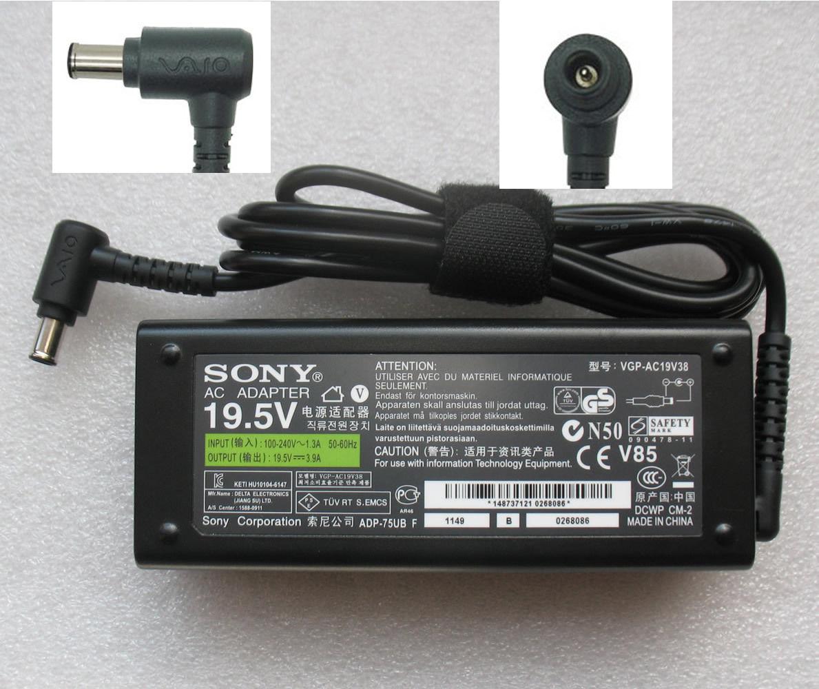 Sạc cho laptop SONY 19.5v-4.7a