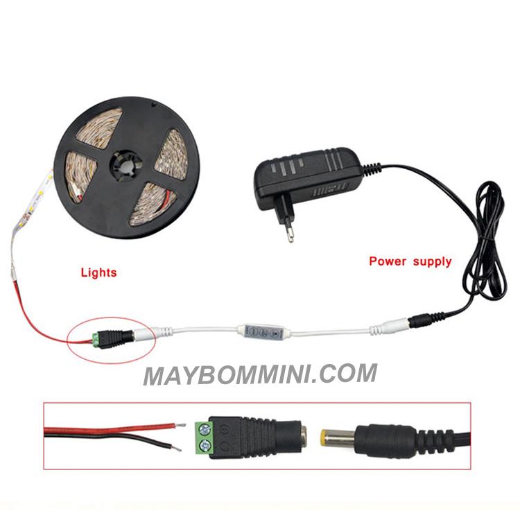 [HCM]Bộ 5 Jack Cấm Nguồn Điện DC Đực Cái