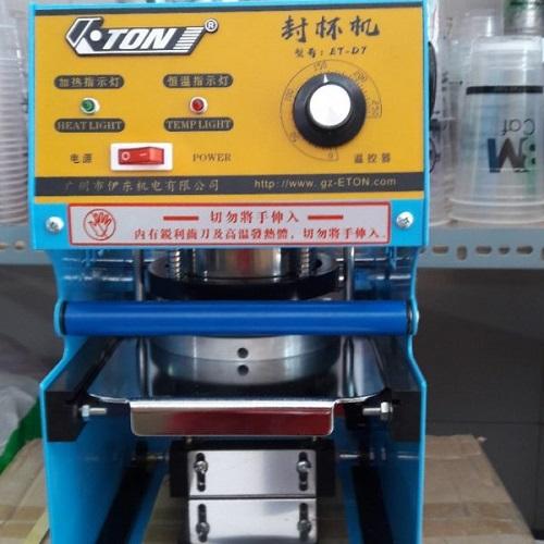Máy ép miệng ly trà sữa ETON-D7