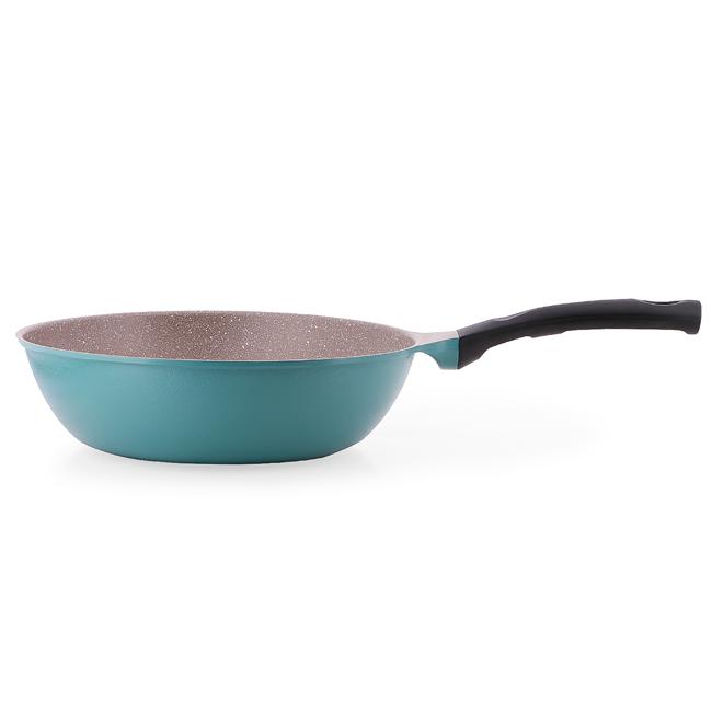 Chảo đúc sâu lòng chống dính ceramic vân đá ILO 28cm