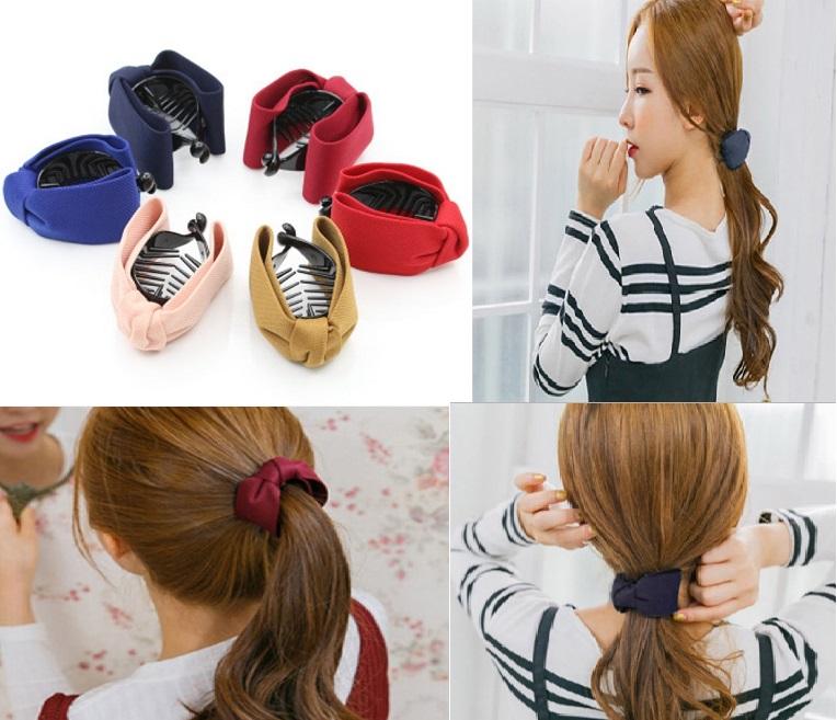Set 6 kẹp tóc càng cua tiện dụng (nhiều màu)