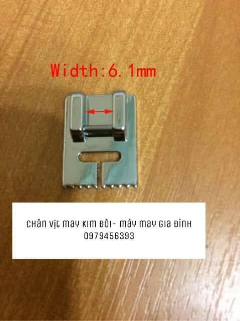 chân vịt may kim đôi dành cho máy may gia đình