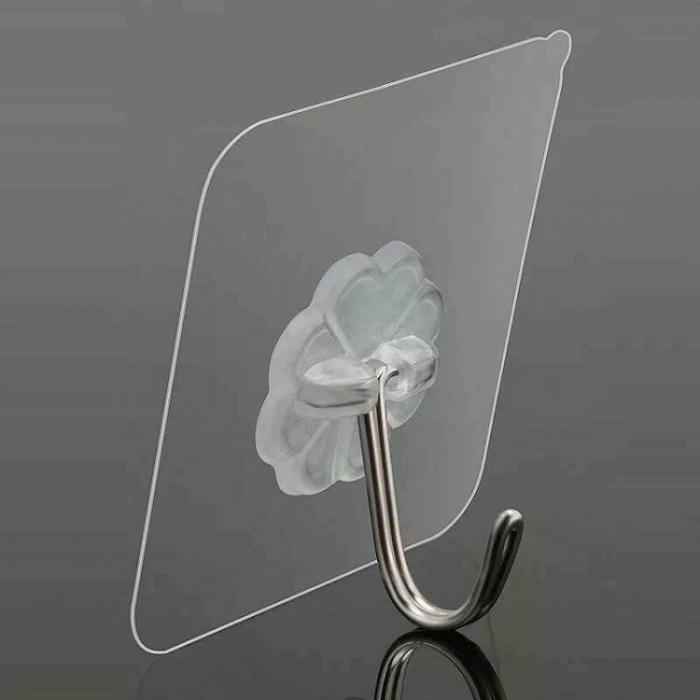 Móc hít dán tường siêu chịu lực, móc dán siêu dinh, chịu lực cự tốt, phù hợp với nhiều chất liệu nền, huy linh