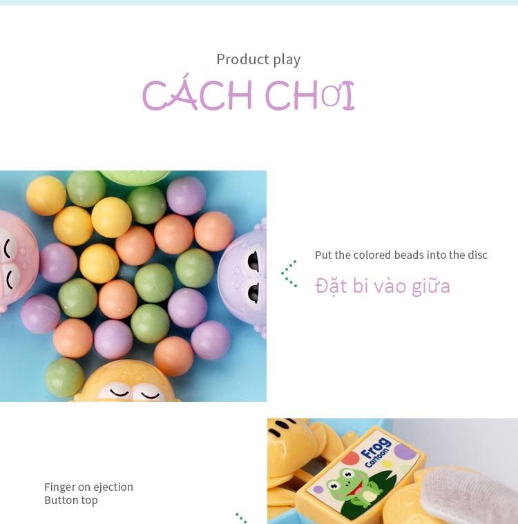 Đồ Chơi Ếch Ăn Đậu 1 - 4 Người Chơi