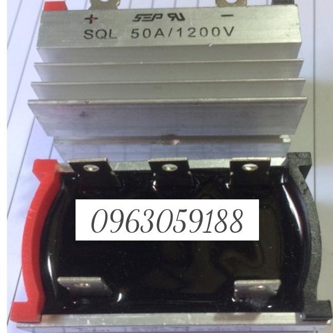 Cầu DiOt 50 A   5 chân  3 pha