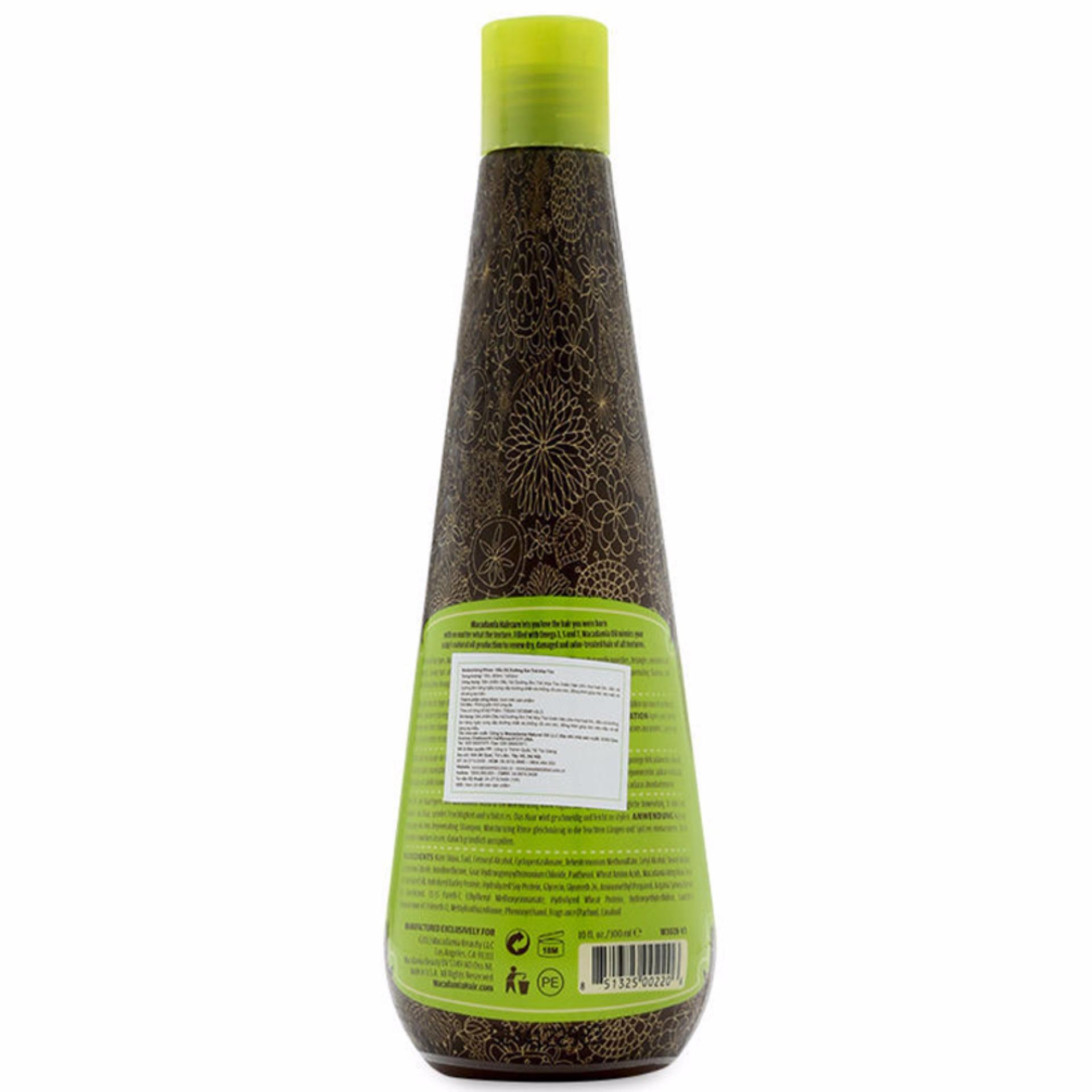 Cặp dầu gội/xả Macadamia siêu dưỡng ẩm trẻ hóa tóc 1000ml (1 gội + 1 xả)