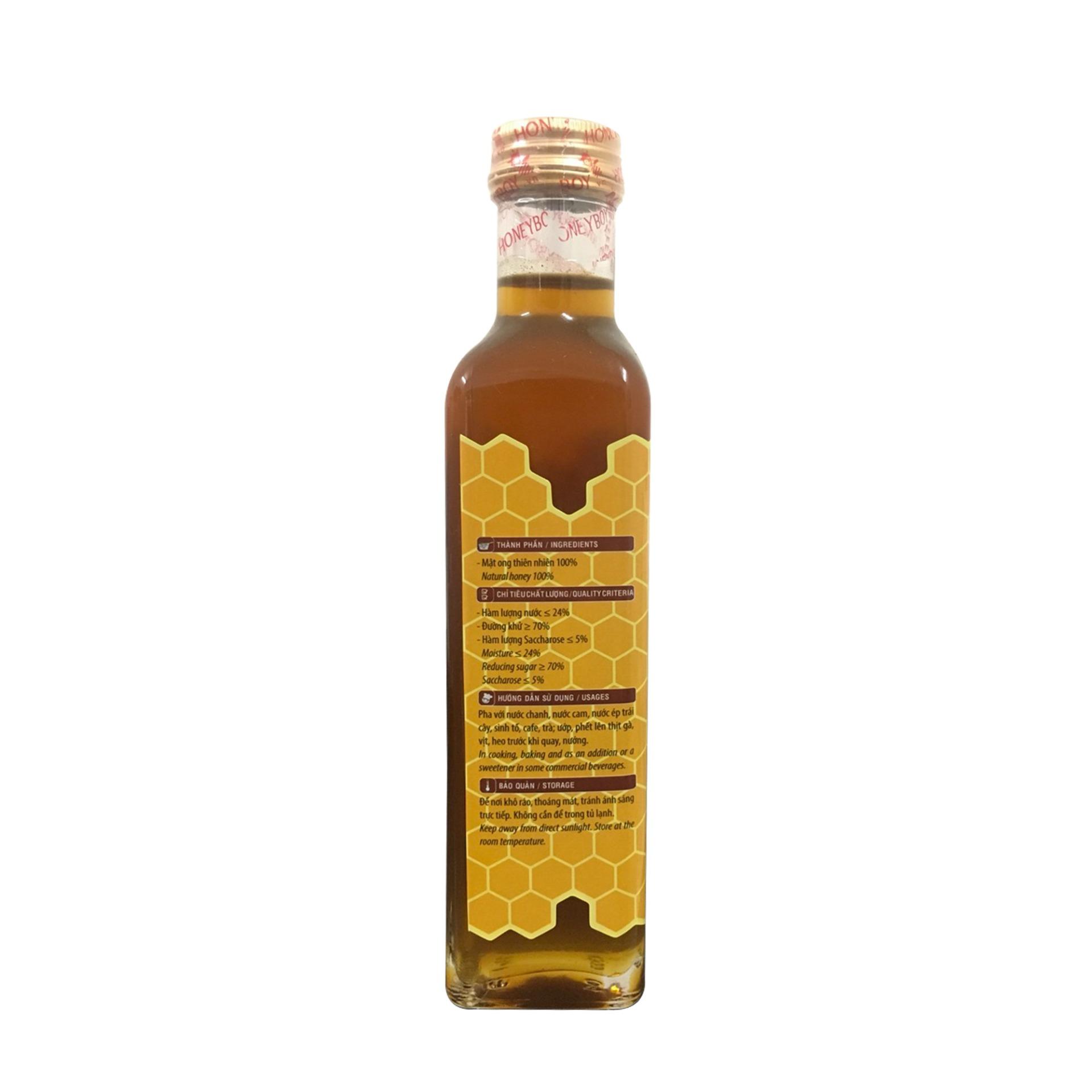Mật ong thiên nhiên Honeyboy 250ml