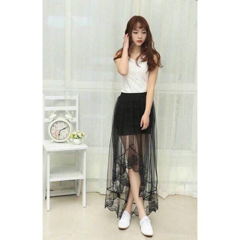 Chân váy MIDI đuôi cá thật xinh