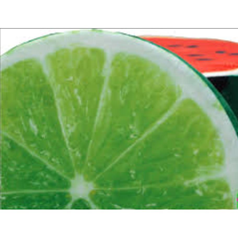 gối ngồi 3d hình trái cay - chanh