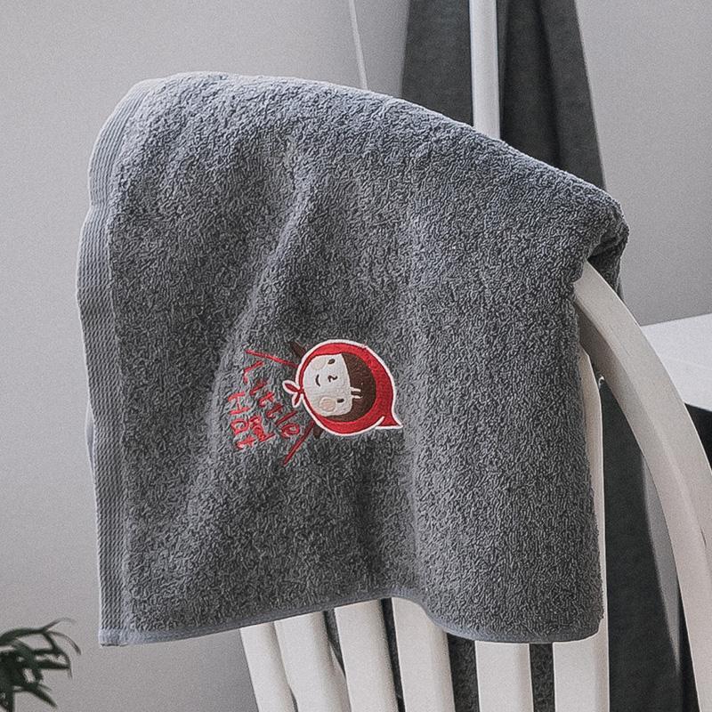 Khăn Mặt  Khăn Tắm Phong Cách Nhật Bản Nghề Thêu 100% Cotton Khăn Mặt Vài Khăn Rửa Mặt Hoạt Hình Hút Nước Mềm Mại Khăn Tắm Cỡ Lớn