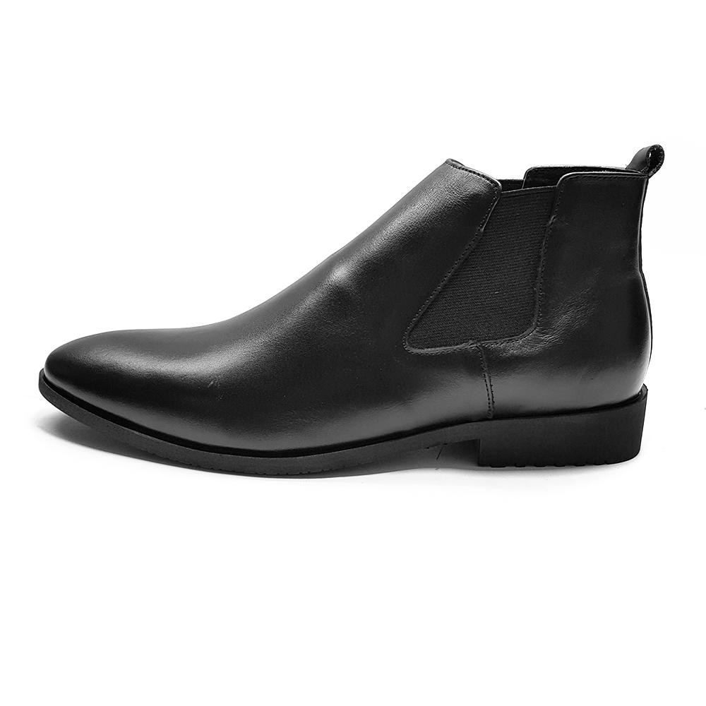 Giày Boot Nam Cổ Lửng Da Bò Thật 100% Ensado CL03MC (Đen - Nâu)