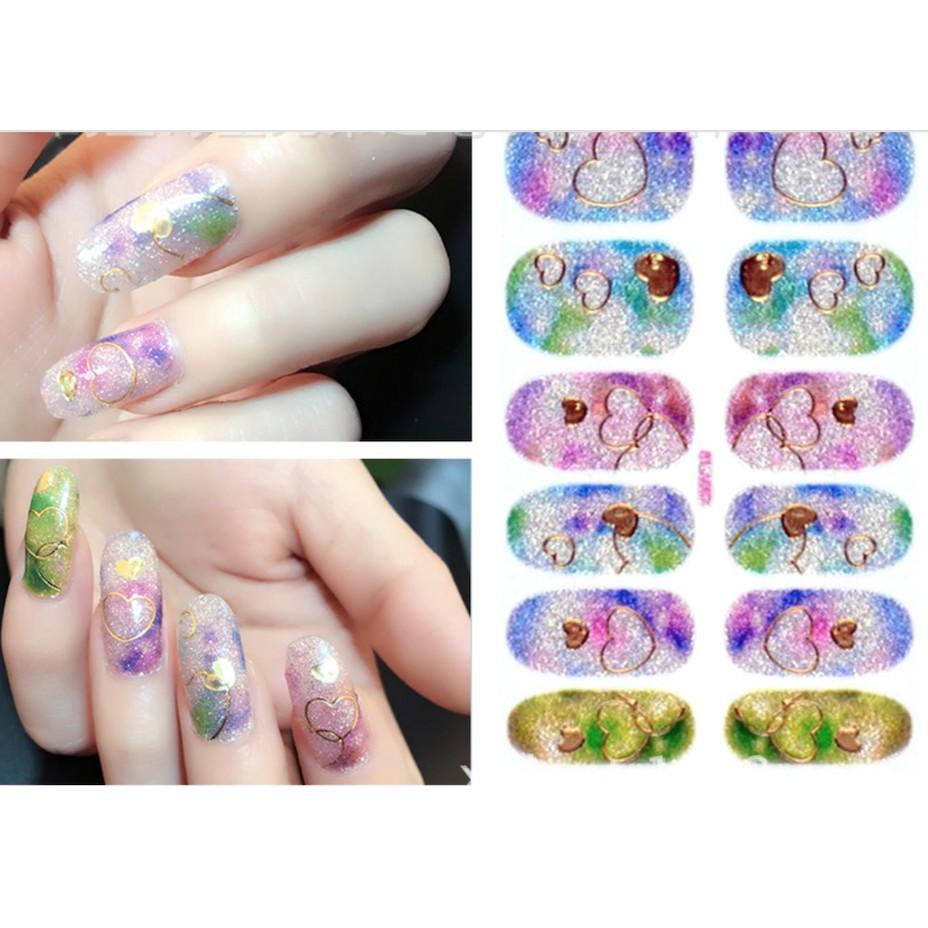 [HCM]Nail art sticker dán móng tay N24
