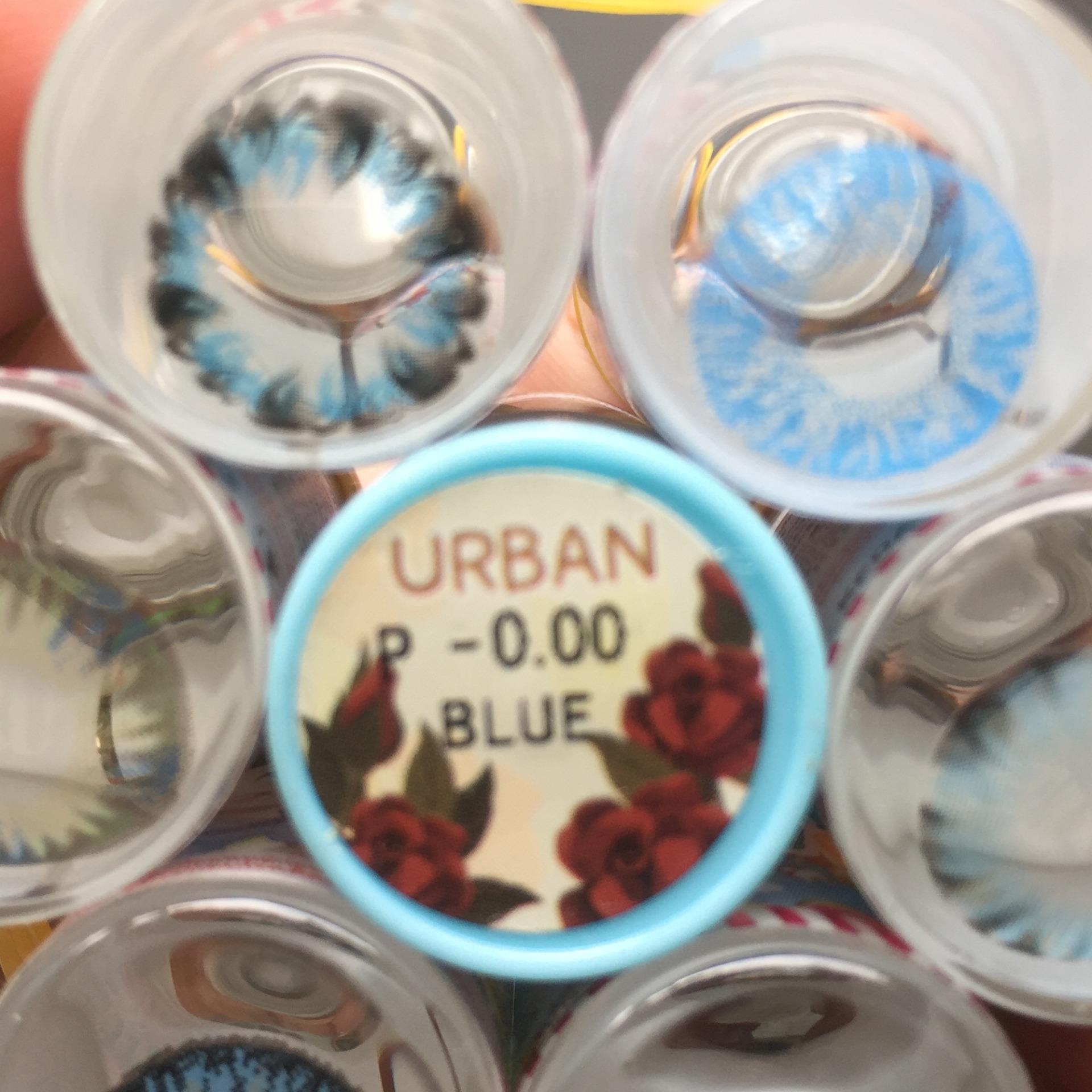 [HCM]lens màu xanh dương không độ