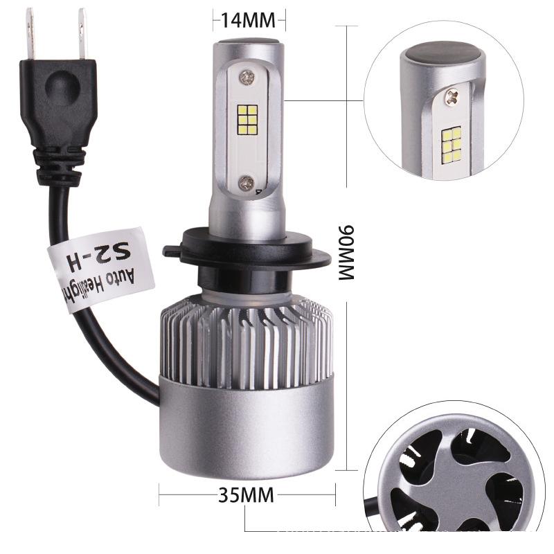 Bộ hai bóng đèn led headlight S055 chân H4