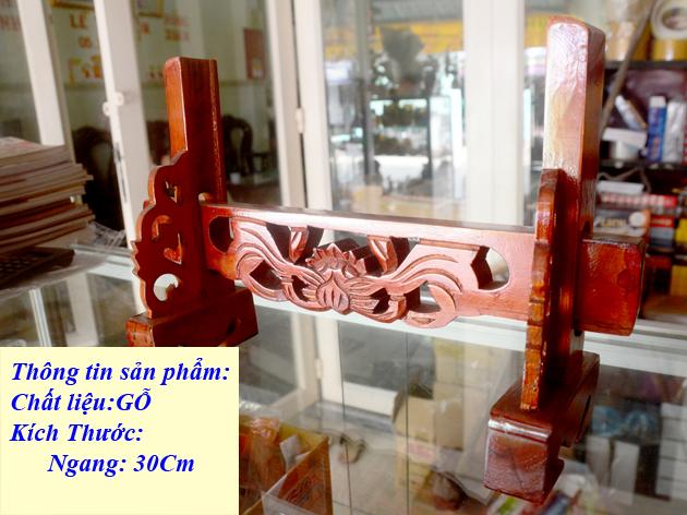 [HCM]Khung gỗ tăng giảm chạm khắc đặt hình thờ