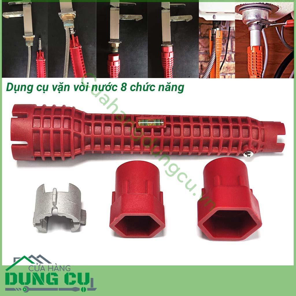 cờ lê vặn dây cấp nước 8 chức năng