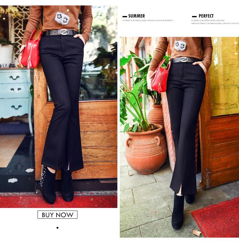 [HCM]Quần ống loe thời thượng Phong Cách Hàn Quốc Cực Hot