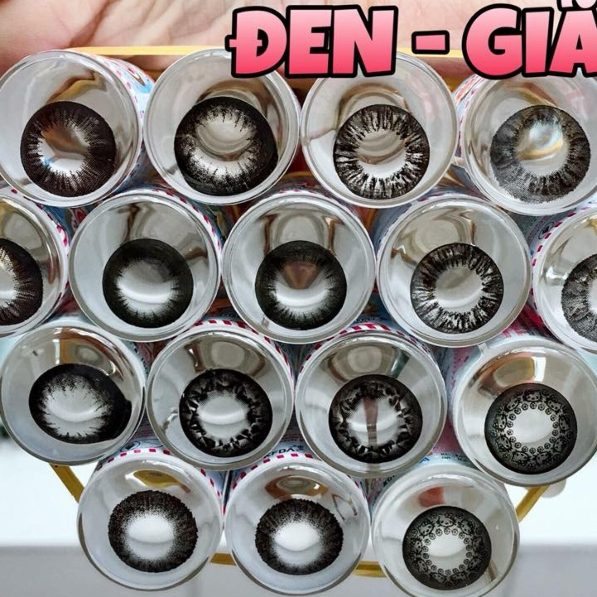 [HCM]lens mắt màu xám tự nhiên không độ