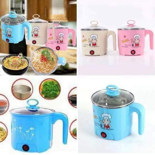 Nồi lẩu mini siêu tốc kèm vỉ hấp