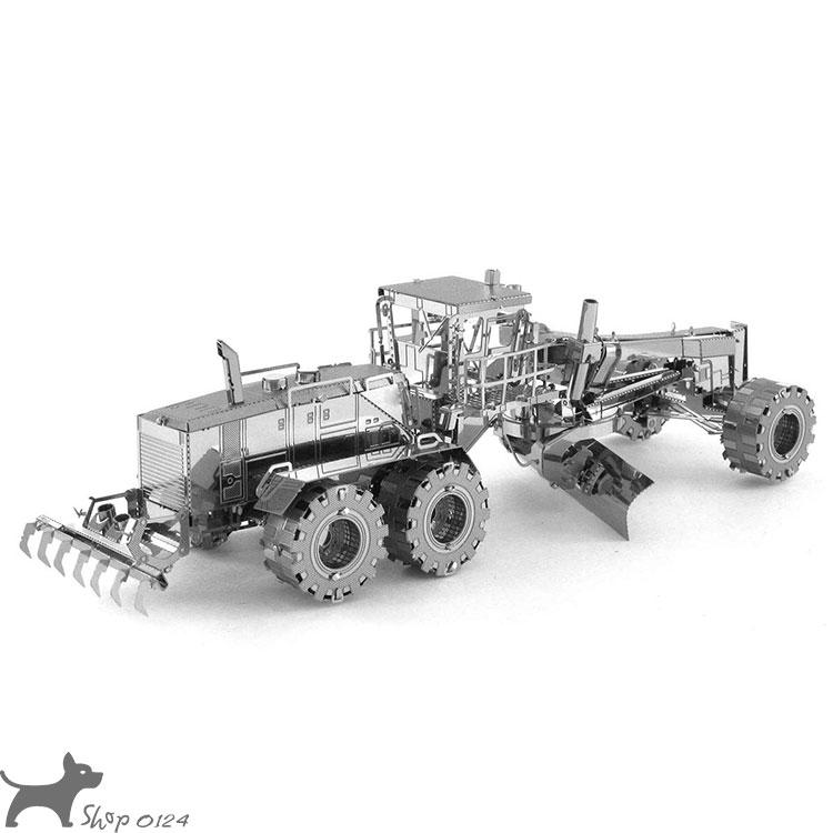 Mô hình 3D bằng thép tự ráp Xe xây dựng