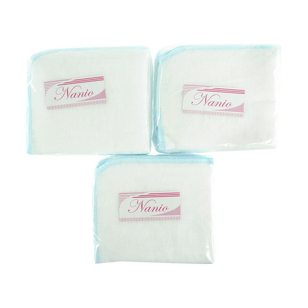 Bộ 2 bịch khăn sữa gạc lớn 3 lớp (26x35) Nanio A0093