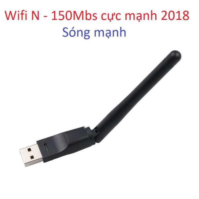 USB thu sóng WiFi có anten tốc độ 150Mbps - USB Wifi 2018