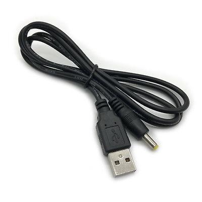 Cable sạc usb chuyển thành jack tròn 5.5mm -  4 x 1.7mm (psp)